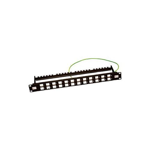 009-010-010-00 Connectix Cabling Systems Patch Panel 24 Way Unloaded Shielded