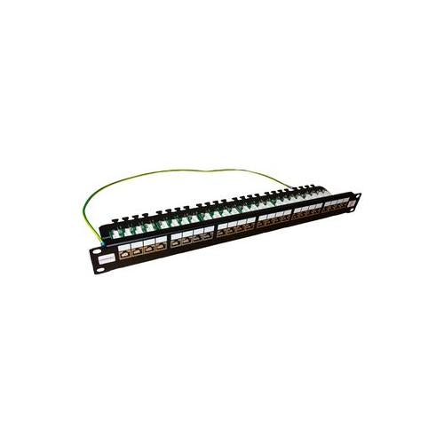 009-002-001-40 Connectix Cabling Systems Patch Panel , 24W Ftp , Cat6A 2020 1U
