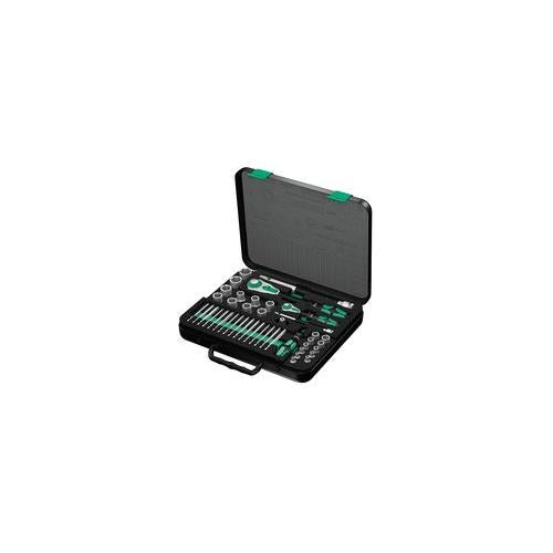 160785 Wera Socket Set , 1/4" & 1/2" Zyklop , 43Pc