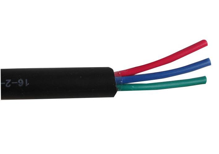 16-2-3A Pro Power Cable Def Stan 100 Metres , 3 Conductors , Black