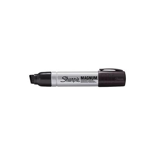 S0949850 Sharpie Marker Large Chisel Black 12 Pack