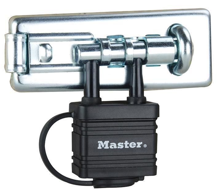 471EURD Master Lock Steel Bolt & 40mm Weather Tough Padlock