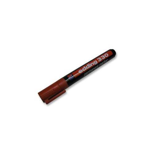 MARKER, PERMANENT RED CH , EDDING , 330-002