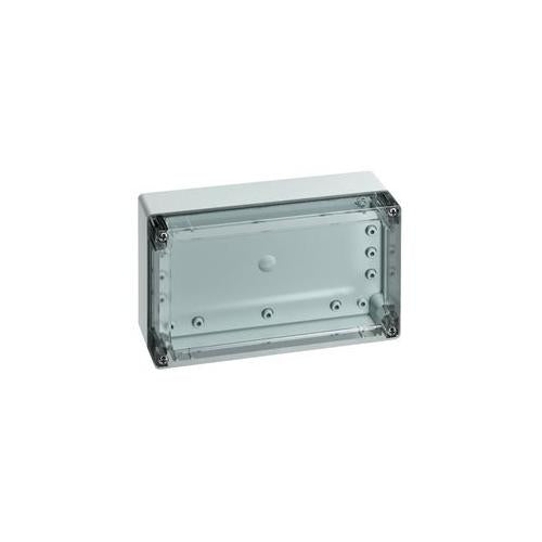 101-008 Spelsberg Enc & Clear Lid, Abs, Ip67, 202X122X75mm