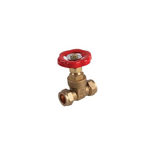 10020101 Vge Brass Gate Valve, 15mm