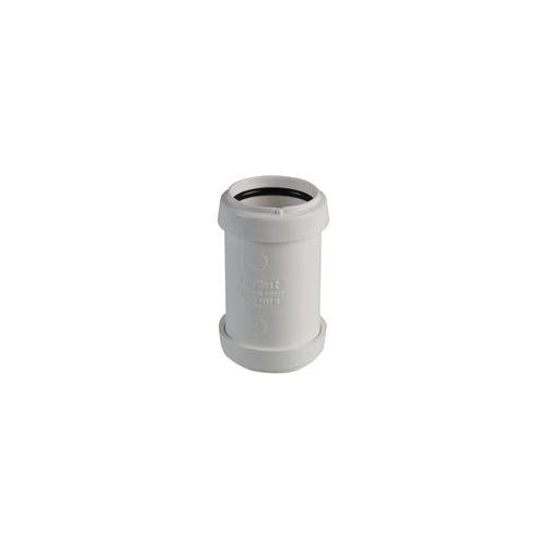 WP07 Flowplast Coupling, Push Fit, White, 32mm