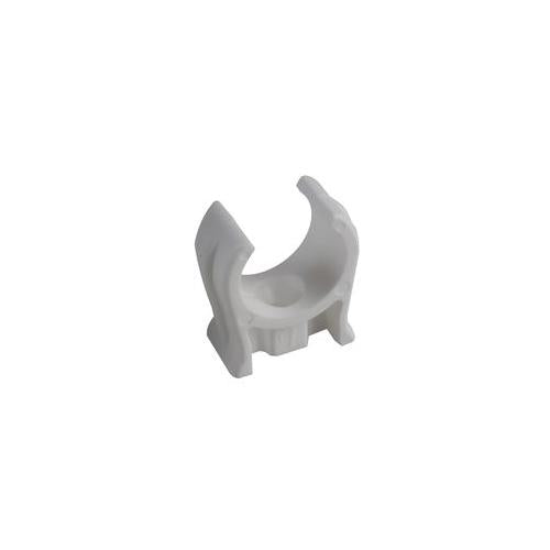 45050205 Plastic Pipe Clip, 15mm, (Pk100)