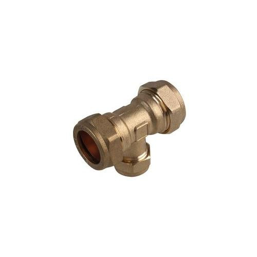 21053297 22X22X15mm Reducing Tee, Compression