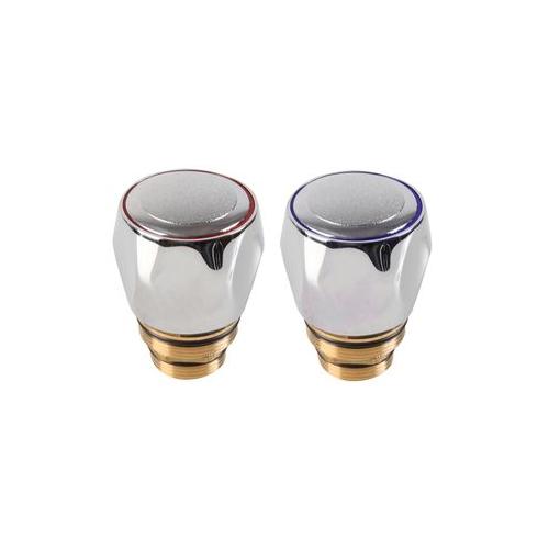 82075403 Tap Adaptors, Standard Chrome Head-Pair