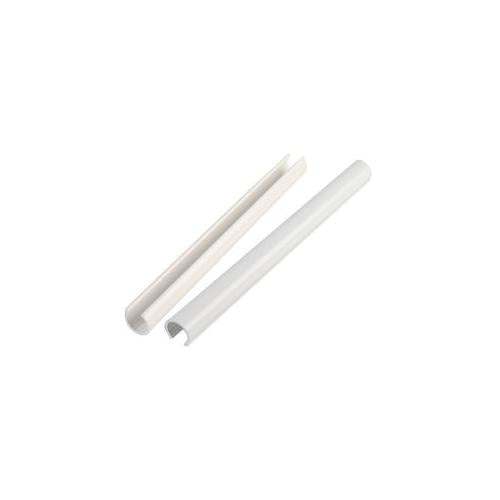 45012431 Pipe Cover, Snappits, White, (Pk10)