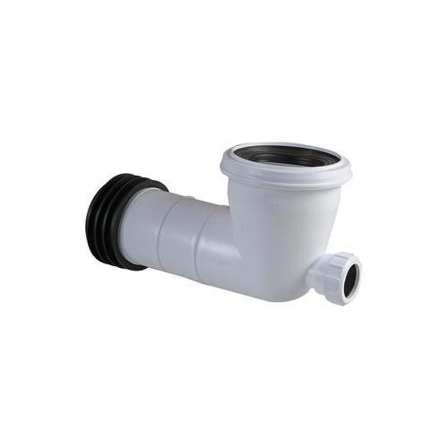 620 35 028 Opella Wc Pan Conector, S/Saver, 90Deg C/W Boss