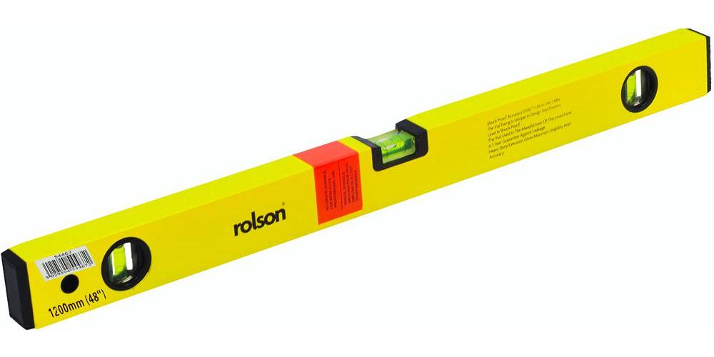 54467 Rolson Tools Spirit Level, Alloy, 1200mm