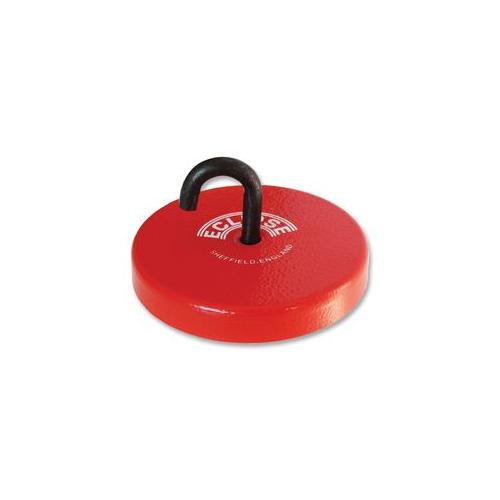 E890 Eclipse Magnetics Shallow Pot Magnet, Ferrite, 46mm, M6