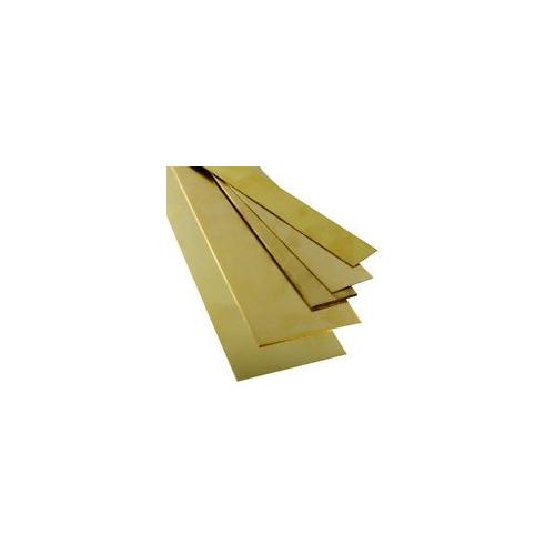 KS8245 K&S Brass Strip, 0.064" X 1/4" X 12"