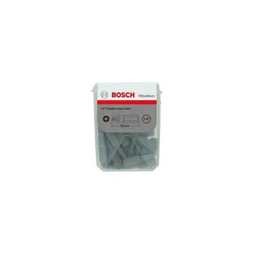 2608522187 Bosch Pz2 Box Of 25 S/Driver Bits