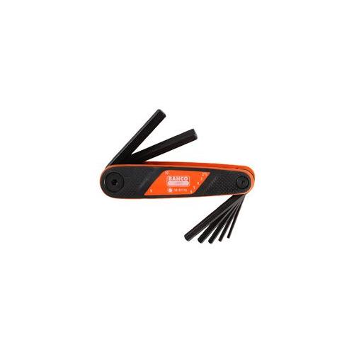 BE-9777B Bahco Hex Key Set, Folding