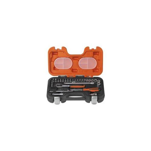 S290 Bahco Socket Set, 1/4", 29 Piece