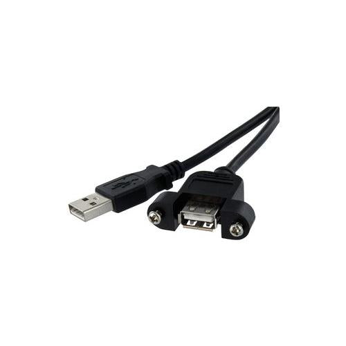 USBPNLAFAM3 Startech Lead, Usb A, Male-Chassis Socket 1M