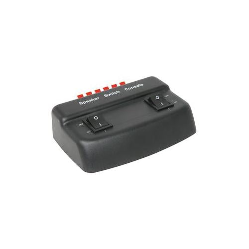 128.559UK Speaker Switch 100W 2 Way Blk