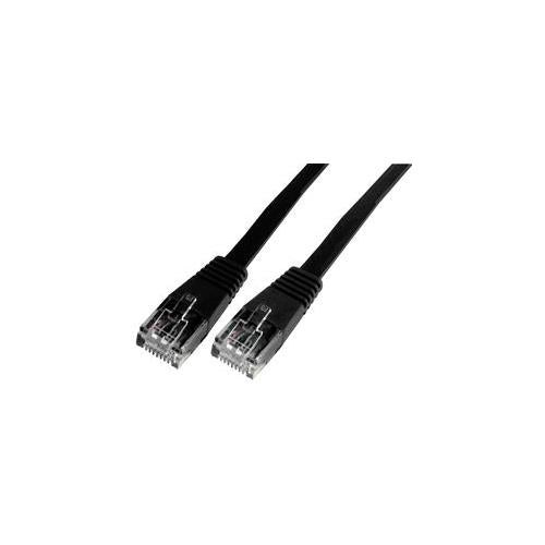 PSG91028 Pro Signal Patch Lead, Slim Cat 5E, Black 2M