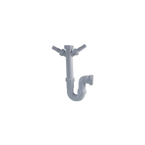 610 05 199 Opella Appliance P-Trap, 600mm Upstand, 40X76mm