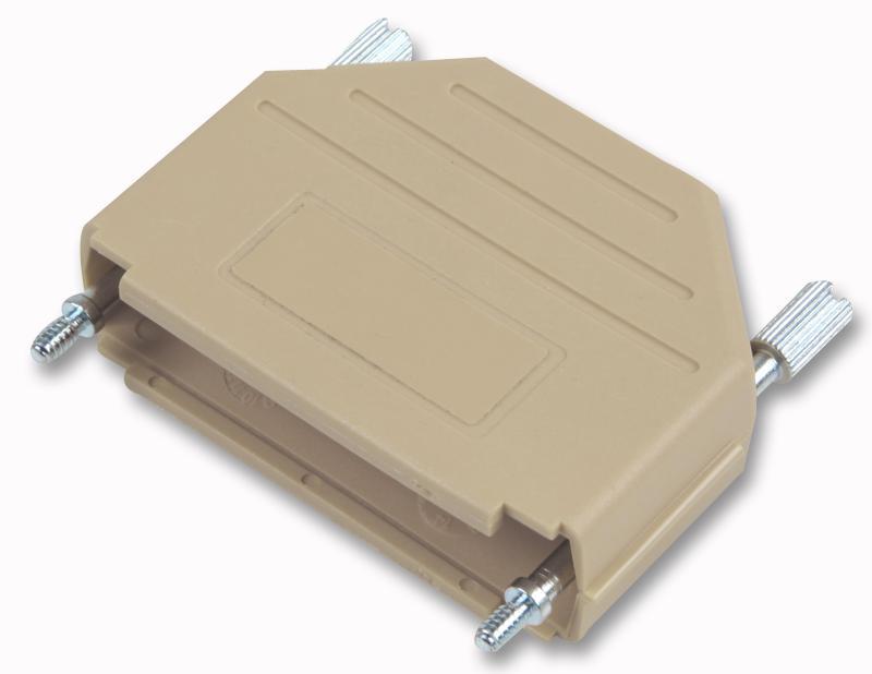 MHDPPK25-LG-K Mh Connectors Dsub Hood, Plastic, Top Ent, Lgry, 25Way