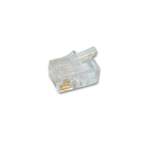 940-SP-3044 Stewart Connector Plug, 4P4C Flat Unshielded