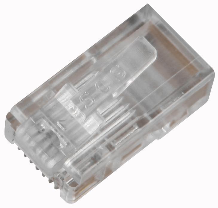 940-SP-3088 Stewart Connector Plug, 8P8C Flat Unshielded