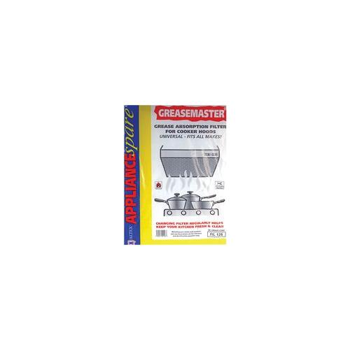 QUAFIL126 Qualtex Grease Filter, 50Cm X 120Cm, Universal