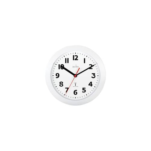 74312 Acctim Clock Msf Rc 23Cm White