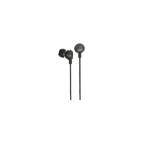 100.331UK Earphones, Mini Round Blk