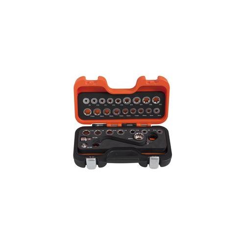 1320SRM/S29 Bahco Ratcheting Ring Wrench Set, S Type