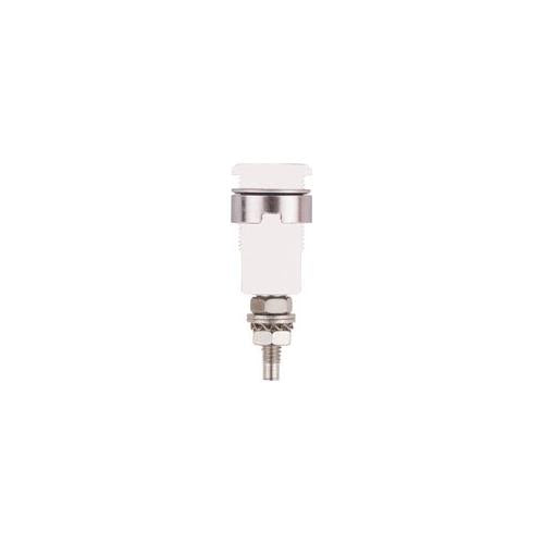 49.7043-29 Multi-Contact 4mm Safety Socket White, Solder, 32A