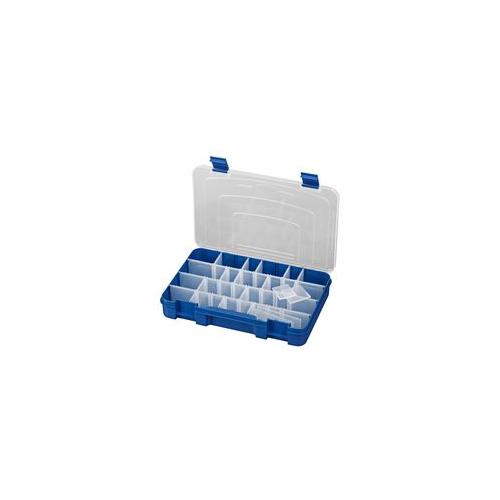195.303 Compartment Box 276X188X45 Transp./Blue