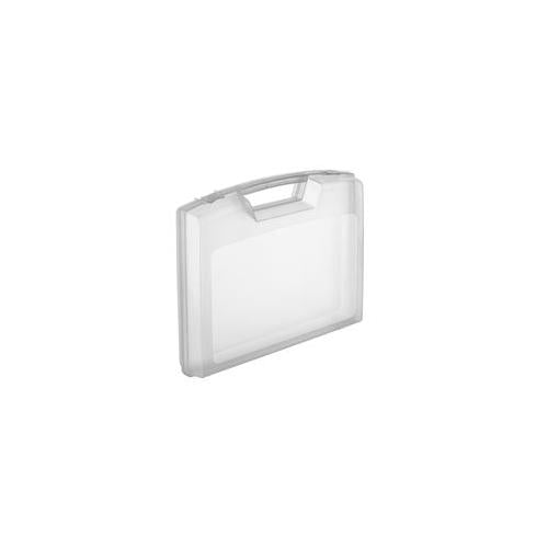 17025T Plastic Case 240 X 205 X 48 mm Transp.