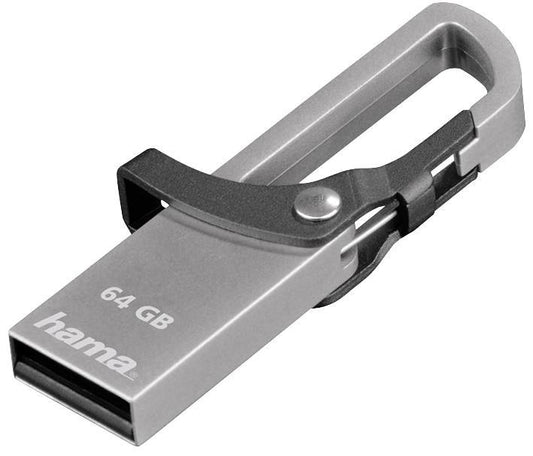 00123922 Hama Usb Drive, Hook-Style, 64Gb, 15Mbs