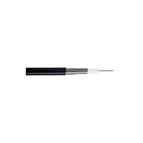 490030-BLK-100 Webro Cable, Coax Rg223 Black 100/M