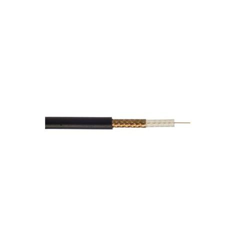 490004-BLK-250 Webro Cable, Coax Rg59 B/U Black 250M