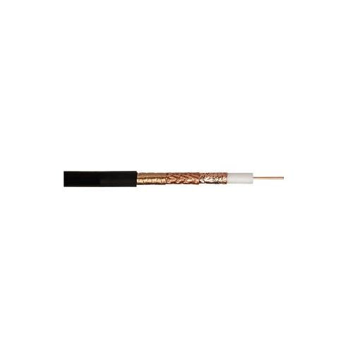 560053-LSNH-BLK-100 Webro Cable, Coax Hd100 Triple Screen Blk 100M
