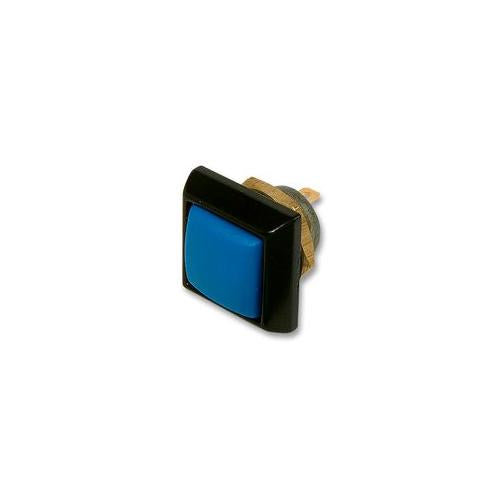 59-216 Itw Switches Switch, Push, Spno, Mom, Met. Squ, Blue