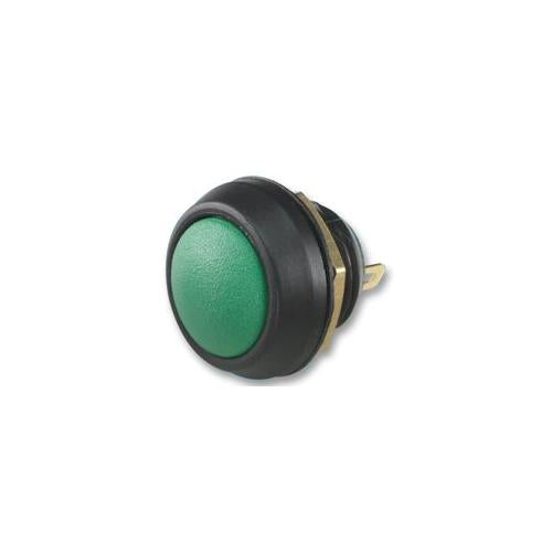59-513 Itw Switches Switch, Push, Spno, Mom, Plastic, Green