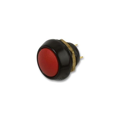 59-112 Itw Switches Switch, Push, Spno, Mom, Met. Rou, Red