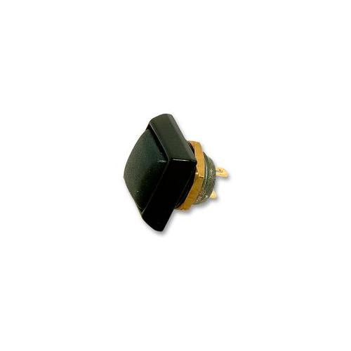 59-211 Itw Switches Switch, Push, Spno, Mom, Met. Squ, Blk