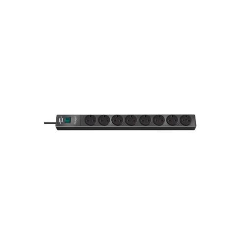 1150613118 Brennenstuhl Extension Socket 8 Way Anthracite 3M