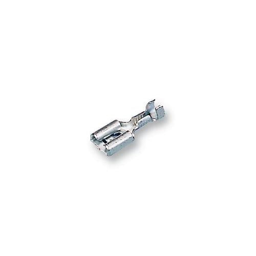 60838-1 Te Connectivity / Amp Terminal,Crimp,Fem,6.35mm,22-18 Awg,X25