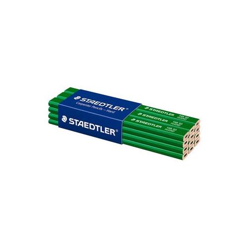 148 50 Staedtler Pencils Hard Carpenters 12Pk