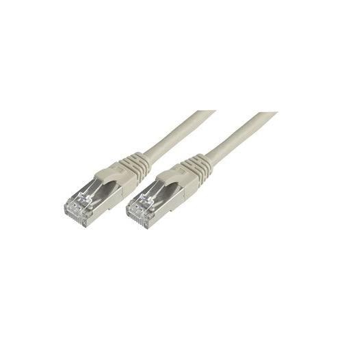 003-010-005-01C Connectix Cabling Systems Patch Lead, Cat 6A, Sftp, Grey 0.5M