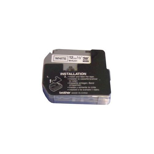 12MM BLACK ON WHITE , BROTHER , 8923 M-K231