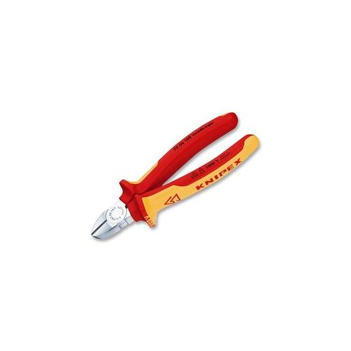 CUTTERS, DIAGONAL, VDE, 140MM , KNIPEX , 7006140