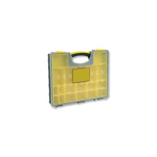 22 COMPARTMENT BOX 420 x 335 x 62mm , DURATOOL , D00417 , STORAGE